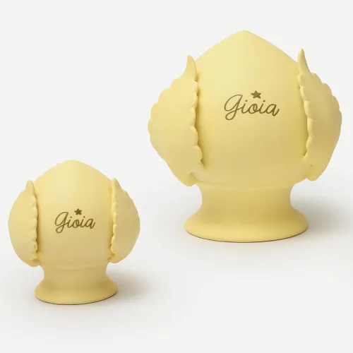 copy of Pigna “Fortuna” Rosa in Porcellana Satinata – Bomboniera Prima Comunione (2 misure) AD - 1