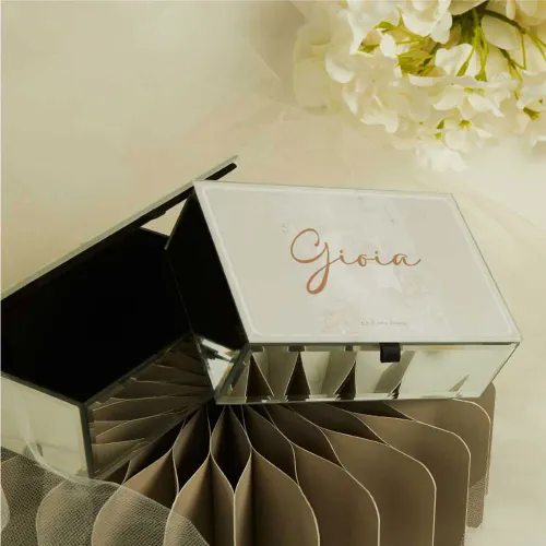 Scatola portagioie “Gioia” – Bomboniera Claraluna 2026 Claraluna - 1