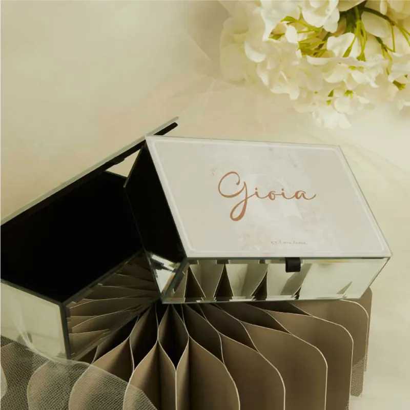 Scatola portagioie “Gioia” – Bomboniera Claraluna 2026 Claraluna - 1