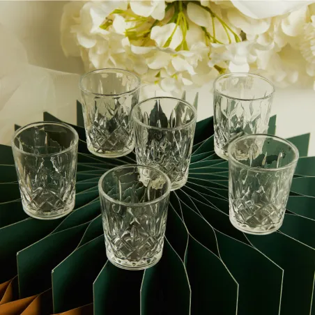 Bomboniere Matrimonio Claraluna 2026 – Set 6 bicchierini con Scatola Botanica oro Claraluna - 1