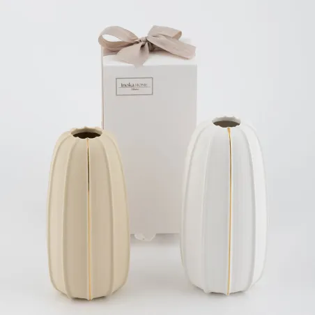 Bomboniera matrimonio vaso piccolo in porcellana Margot - 1