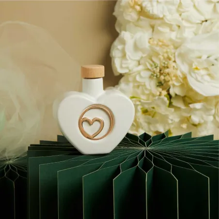 Oliera Cuore Oro Rosa Claraluna 2026 – Bomboniera Claraluna - 1