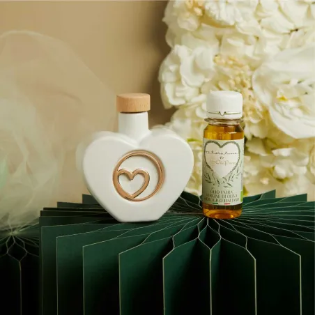 Oliera Cuore Oro Rosa Claraluna 2026 – Bomboniera Claraluna - 2