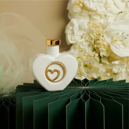 Bomboniera Matrimonio Claraluna 2026 Oliera Cuore Oro Claraluna - 1