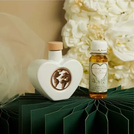 Bomboniera Matrimonio Claraluna 2026 Oliera Cuore Viaggio Claraluna - 2