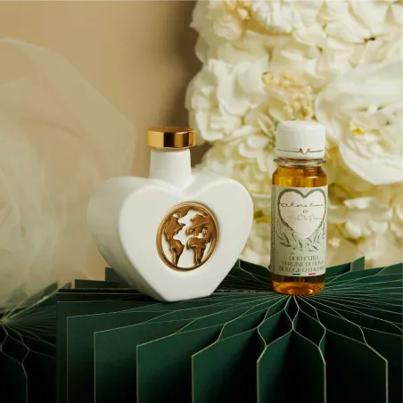 Bomboniera Matrimonio Claraluna 2026 Oliera Mondo Oro Claraluna - 2