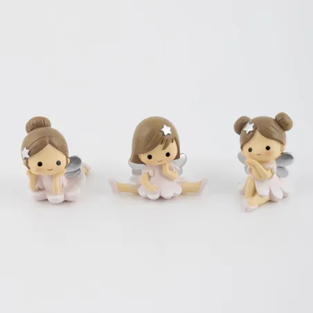 copy of Bomboniera Prima Comunione ballerina media in resina con stelline argento Margot - 1