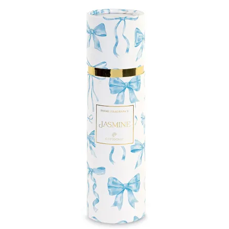 Bomboniera matrimonio diffusore ambiente 80 ml con fiocco celeste Cupido - 2