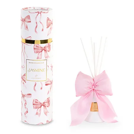Diffusore ambiente 80 ml fiocco rosa bomboniera matrimonio Cupido - 3