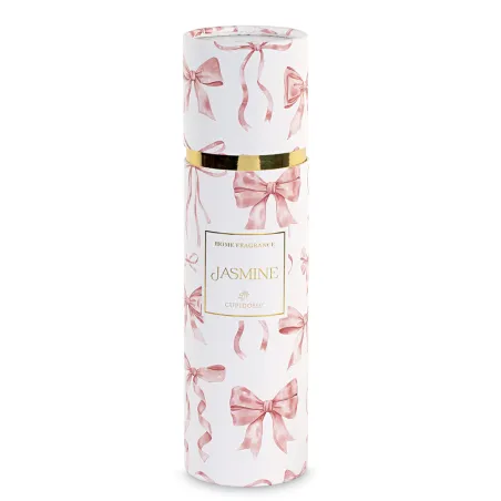 Diffusore ambiente 80 ml fiocco rosa bomboniera matrimonio Cupido - 2