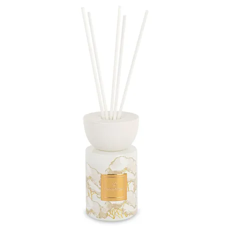 Bomboniera matrimonio diffusore ambiente avorio Intrecci 100 ml Cupido - 1