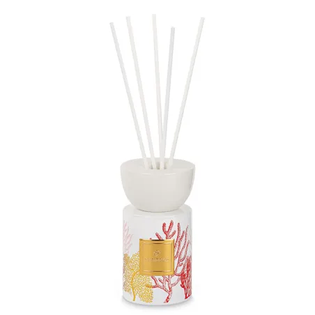 Diffusore ambiente corallo Linea Intrecci bomboniera matrimonio 100 ml Cupido - 2