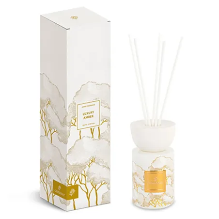 Bomboniera matrimonio diffusore ambiente avorio Intrecci 100 ml Cupido - 2