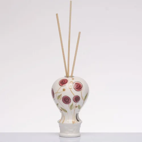 Bomboniera solidale profumatore mongolfiera bocciolo rosa Cuorematto 2026 Cuorematto - 1