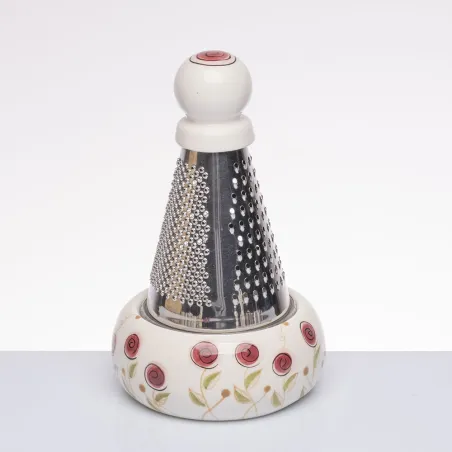 Bomboniera solidale grattugia bocciolo rosa Cuorematto 2026 Cuorematto - 1