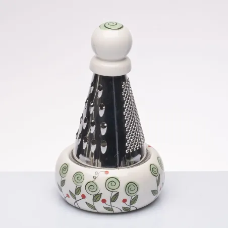 Bomboniera solidale grattugia bocciolo verde Cuorematto 2026 Cuorematto - 1