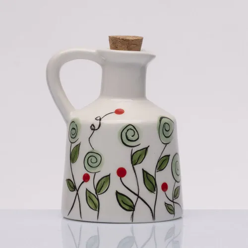 Bomboniera solidale oliera piccola bocciolo verde Cuorematto 2026 Cuorematto - 1