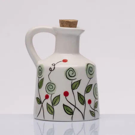 Bomboniera solidale oliera piccola bocciolo verde Cuorematto 2026 Cuorematto - 1