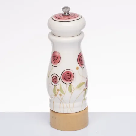 Bomboniera solidale macinasale bocciolo rosa Cuorematto 2026