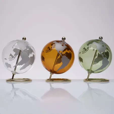 Bomboniera solidale mappamondo vetro borosilicato Cuorematto 2026