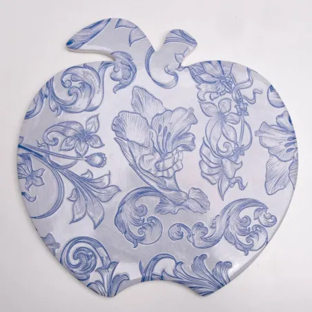 Bomboniera solidale sottopentola mela Fregio blu Cuorematto 2026