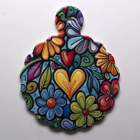 Sottopentola fiori Cuorematto 2026 linea Fiore