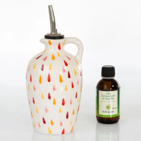 Oliera anfora gocce Oliver Cuorematto 2026 bomboniera solidale