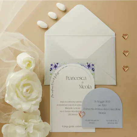 Bomboniera Matrimonio Claraluna 2026 – Cuore in Gesso su Base Oro con Applicazione