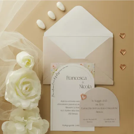 Bomboniera Matrimonio Claraluna 2026 – Coppia Innamorati con Cuore su Base Silver