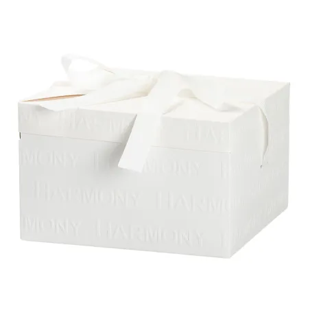 Bomboniera Matrimonio Mani in Porcellana con Candela Palloncino e Frase – Con Sacchetto, Scatola