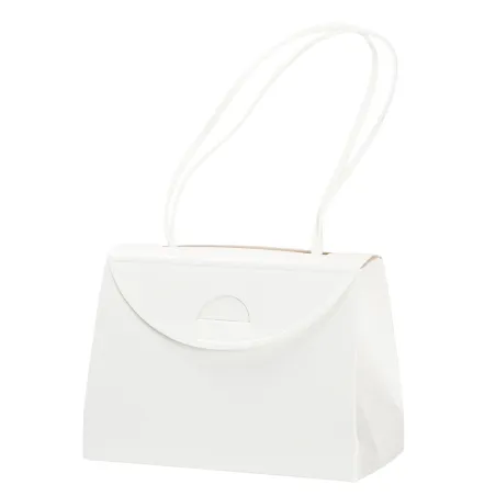 Bomboniera Matrimonio Profumatore Farfalla in Porcellana Bianca e Rosa Con Pampas – Senza Essenza | Con Sacchetto, Scatola