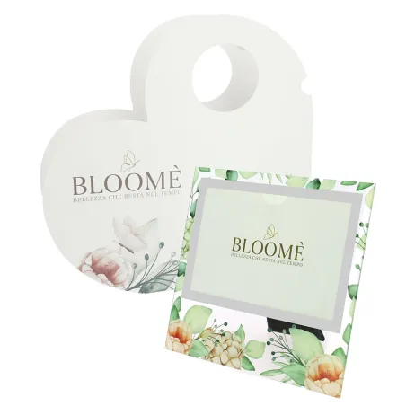 Bomboniera Matrimonio Bloome Botanic – Portafoto Orizzontale in Vetro Ortensie Verdi con Scatola e Confezione Personalizzabile