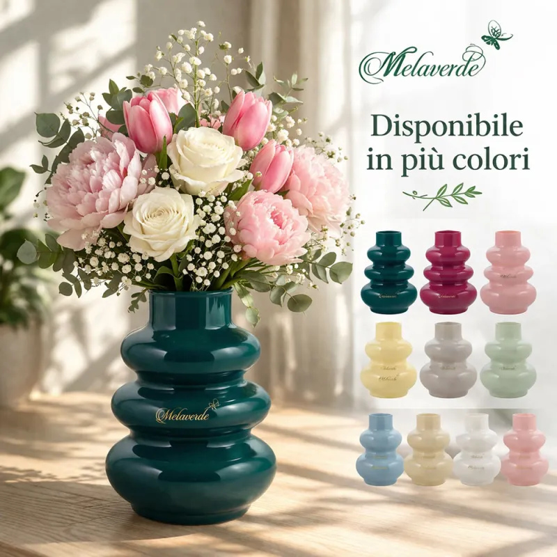 Vaso Melaverde in Vetro...